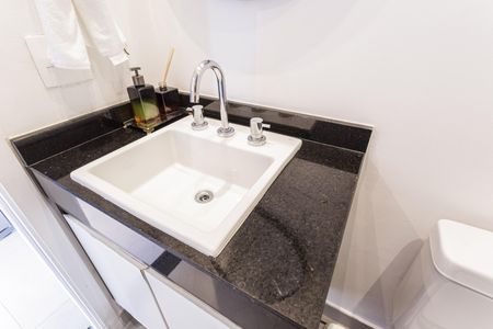 Studio à venda com 26m², 1 quarto e 1 vagaBanheiro - torneira