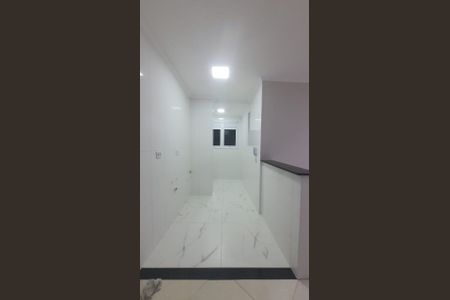 Cozinha de apartamento à venda com 2 quartos, 44m² em Vila Caminho do Mar, São Bernardo do Campo