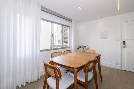 Sala de Jantar de apartamento para alugar com 2 quartos, 86m² em Itaim Bibi, São Paulo