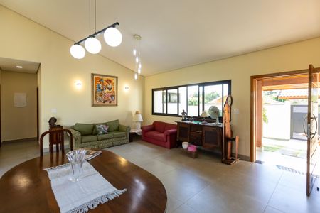 Sala  de casa de condomínio à venda com 3 quartos, 1250m² em Parque Xangrilá, Campinas