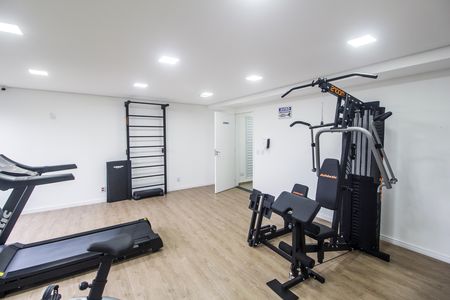 Apartamento para alugar com 59m², 2 quartos e 1 vaga Apartamento para alugar com 59m², 2 quartos e 1 vagaAcademia