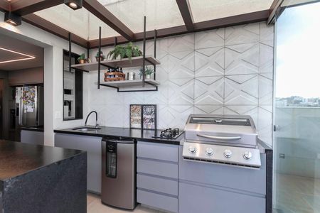 Apartamento à venda com 270m², 4 quartos e 3 vagasCobertura - Cozinha