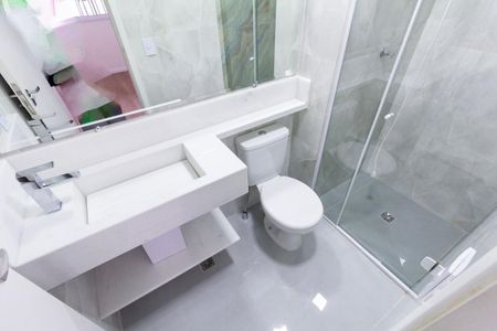 Banheiro de apartamento para alugar com 1 quarto, 31m² em Penha de França, São Paulo