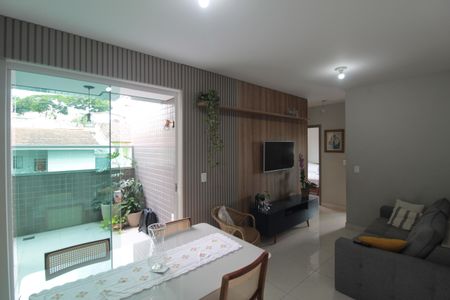 Sala de apartamento para alugar com 3 quartos, 110m² em Itapoã, Belo Horizonte
