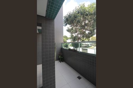 Varanda da Sala de apartamento para alugar com 3 quartos, 110m² em Itapoã, Belo Horizonte