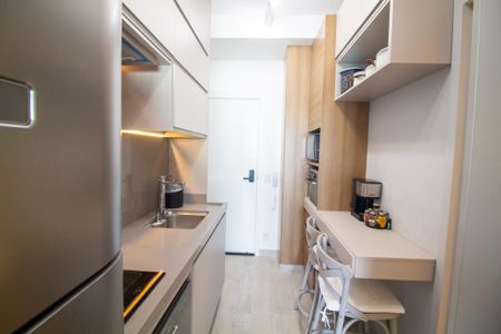 Studio para alugar com 25m², 1 quarto e sem vagaCozinha