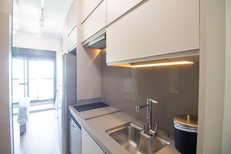 Studio para alugar com 25m², 1 quarto e sem vagaCozinha