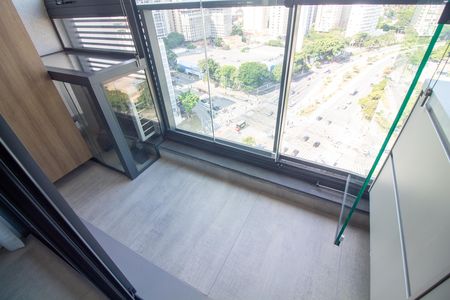 Studio para alugar com 25m², 1 quarto e sem vagaVaranda