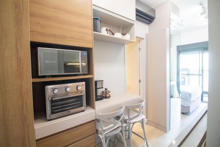 Studio para alugar com 25m², 1 quarto e sem vagaCozinha