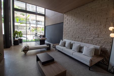Studio para alugar com 25m², 1 quarto e sem vagaHall Social