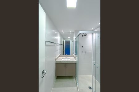 Banheiro de kitnet/studio à venda com 1 quarto, 24m² em Alto da Mooca, São Paulo