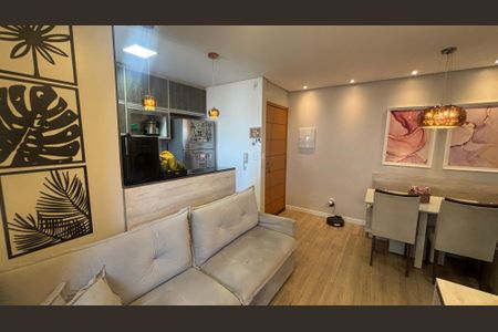 Sala - Sala de Jantar  de apartamento à venda com 2 quartos, 51m² em Vila Humaita, Santo André