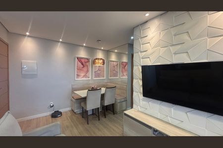 Sala - Sala de Jantar  de apartamento à venda com 2 quartos, 51m² em Vila Humaita, Santo André