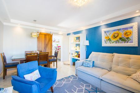 Sala de apartamento à venda com 3 quartos, 90m² em Pinheirinho, Santo André