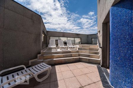 Apartamento à venda com 89m², 1 quarto e 2 vagas Apartamento à venda com 89m², 1 quarto e 2 vagasÁrea comum - Piscina