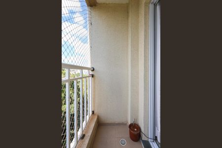 Varanda da Sala de apartamento à venda com 2 quartos, 48m² em Jardim Henriqueta, Taboão da Serra