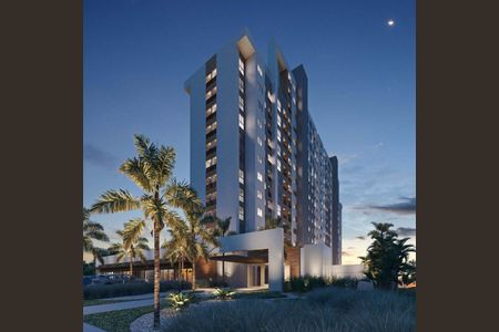 Apartamento para alugar com 34m², 1 quarto e 1 vagaFachada