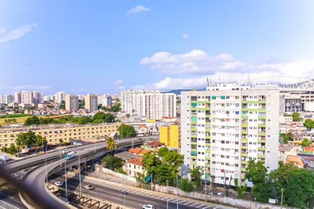 Varanda da Sala vista de apartamento para alugar com 1 quarto, 80m² em Abolição, Rio de Janeiro
