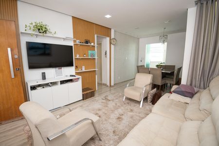 Sala de apartamento à venda com 2 quartos, 69m² em Nossa Senhora do Carmo, Contagem