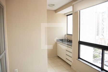 Varanda da Sala de apartamento para alugar com 3 quartos, 91m² em Jardim Goiás, Goiânia