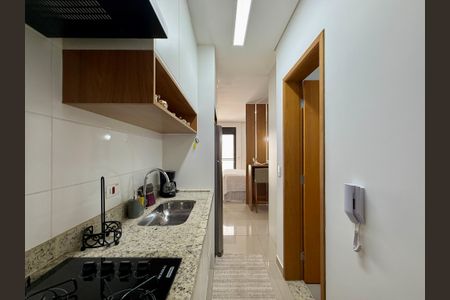 Studio à venda com 24m², 1 quarto e sem vagaCozinha 