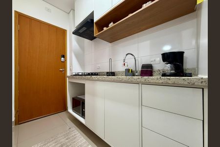 Studio à venda com 24m², 1 quarto e sem vagaCozinha 