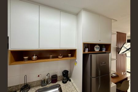 Studio à venda com 24m², 1 quarto e sem vagaCozinha 