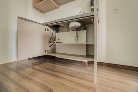 Studio para alugar com 18m², 1 quarto e sem vagaCozinha