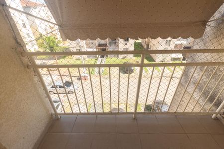 Varanda da Sala de apartamento para alugar com 3 quartos, 56m² em Campo Grande, Rio de Janeiro