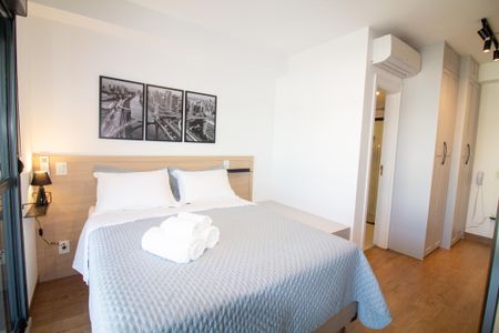 Studio para alugar com 25m², 1 quarto e sem vagaSala / Quarto - Studio