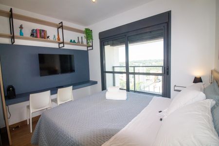 Studio para alugar com 25m², 1 quarto e sem vagaSala / Quarto - Studio