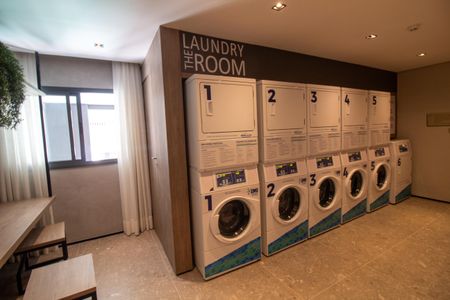 Studio para alugar com 25m², 1 quarto e sem vagaÁrea comum - Lavanderia