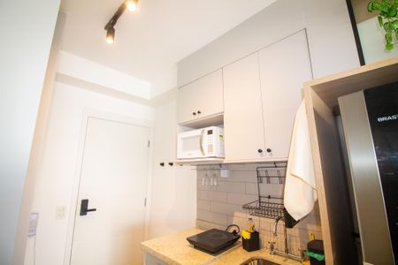 Studio para alugar com 25m², 1 quarto e sem vagaCozinha