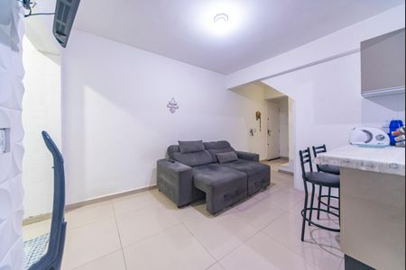 Sala de apartamento à venda com 2 quartos, 90m² em Parque Novo Oratório, Santo André