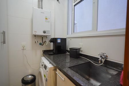 Apartamento para alugar com 117m², 2 quartos e 1 vagaCozinha e Área de Serviço