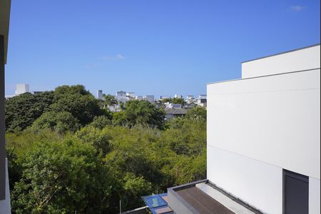 Sala - vista de apartamento para alugar com 2 quartos, 117m² em Lagoa Pequena, Florianópolis