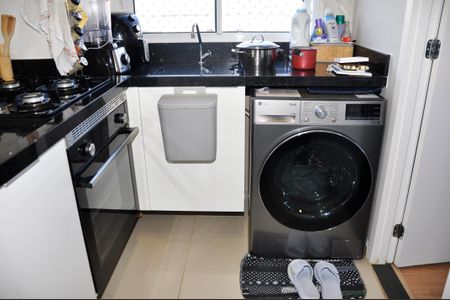 Apartamento para alugar com 34m², 2 quartos e 1 vaga Apartamento para alugar com 34m², 2 quartos e 1 vagaDetalhe - Área de Serviço