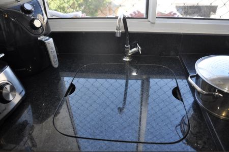 Apartamento para alugar com 34m², 2 quartos e 1 vaga Apartamento para alugar com 34m², 2 quartos e 1 vagaDetalhe - Área de Serviço
