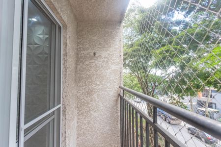 Varanda da sala  de apartamento para alugar com 3 quartos, 59m² em Centro, Diadema