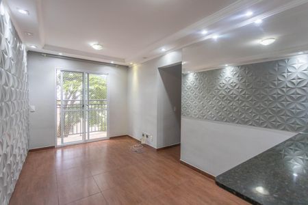 Sala  de apartamento para alugar com 3 quartos, 59m² em Centro, Diadema