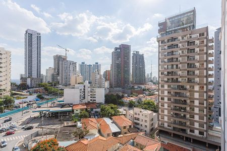 Vista de kitnet/studio para alugar com 1 quarto, 27m² em Pompeia, São Paulo