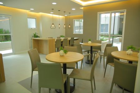 Apartamento à venda com 42m², 2 quartos e 1 vagaÁrea comum - Salão de festas