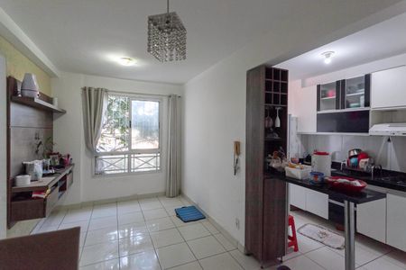 Sala de apartamento para alugar com 2 quartos, 60m² em Venda Nova, Belo Horizonte