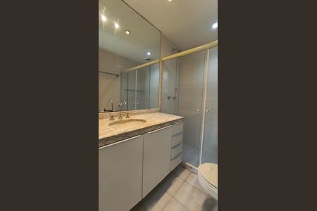 Apartamento à venda com 118m², 3 quartos e 2 vagasBanheiro da Suíte 