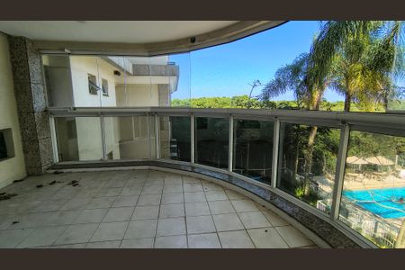 Varanda  de apartamento à venda com 3 quartos, 118m² em Barra da Tijuca, Rio de Janeiro