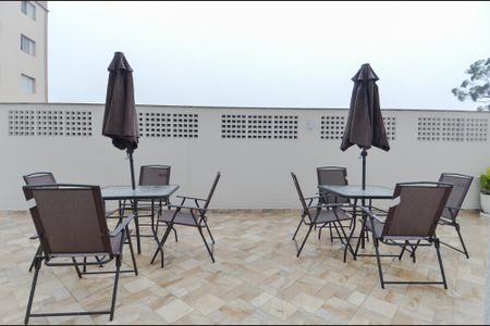 Apartamento à venda com 130m², 3 quartos e 2 vagasÁrea comum - Churrasqueira