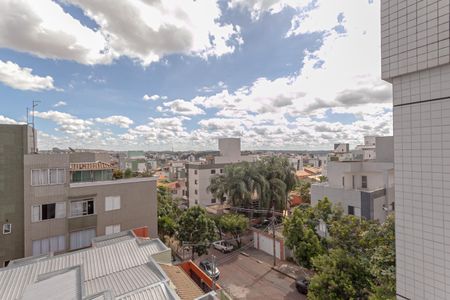 Varanda da sala 1 - Vista de apartamento à venda com 4 quartos, 180m² em Castelo, Belo Horizonte