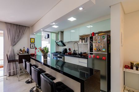 Cozinha de apartamento à venda com 2 quartos, 83m² em Barra Funda, São Paulo