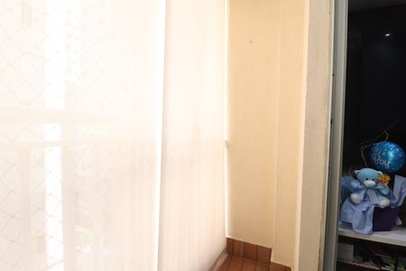 Varanda Sala de apartamento à venda com 3 quartos, 67m² em Vila Homero Thon, Santo André