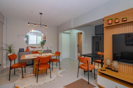 Sala de apartamento à venda com 2 quartos, 72m² em Auxiliadora, Porto Alegre